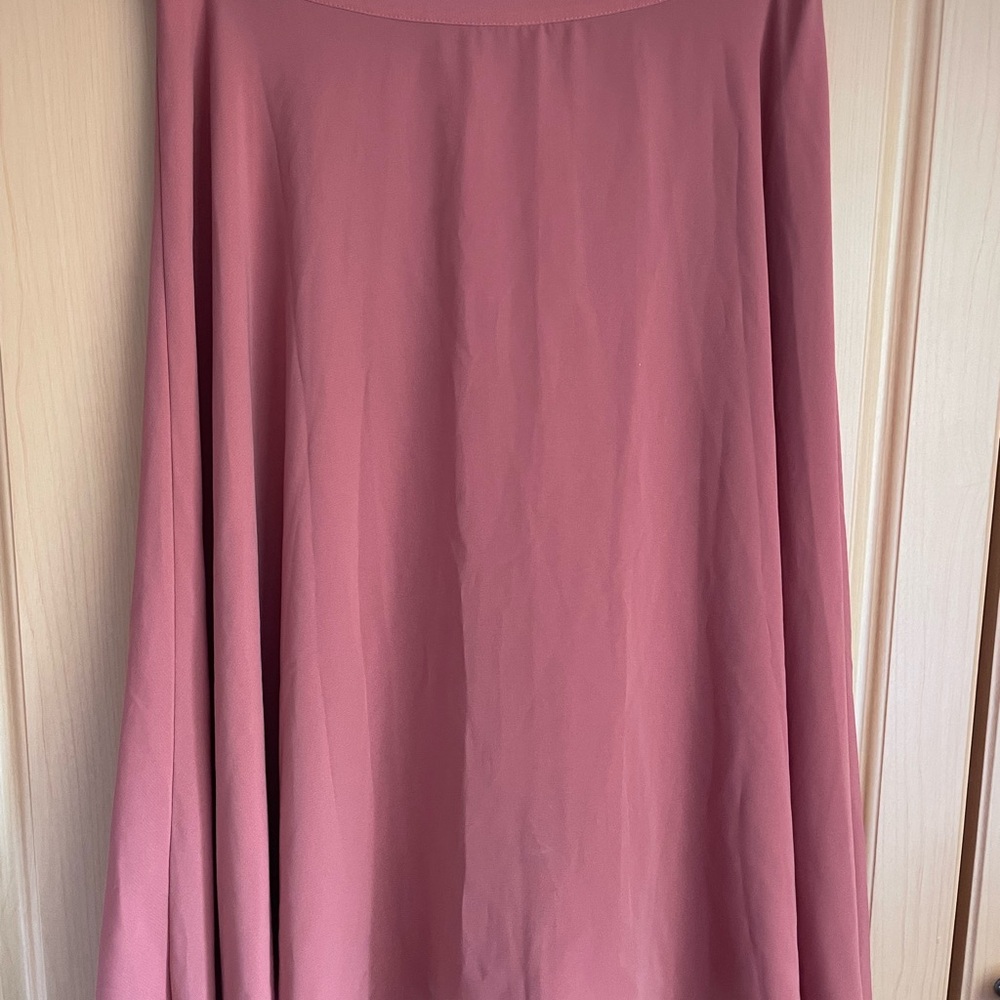 Forever 21 Dusty Rose A-Line Skirt